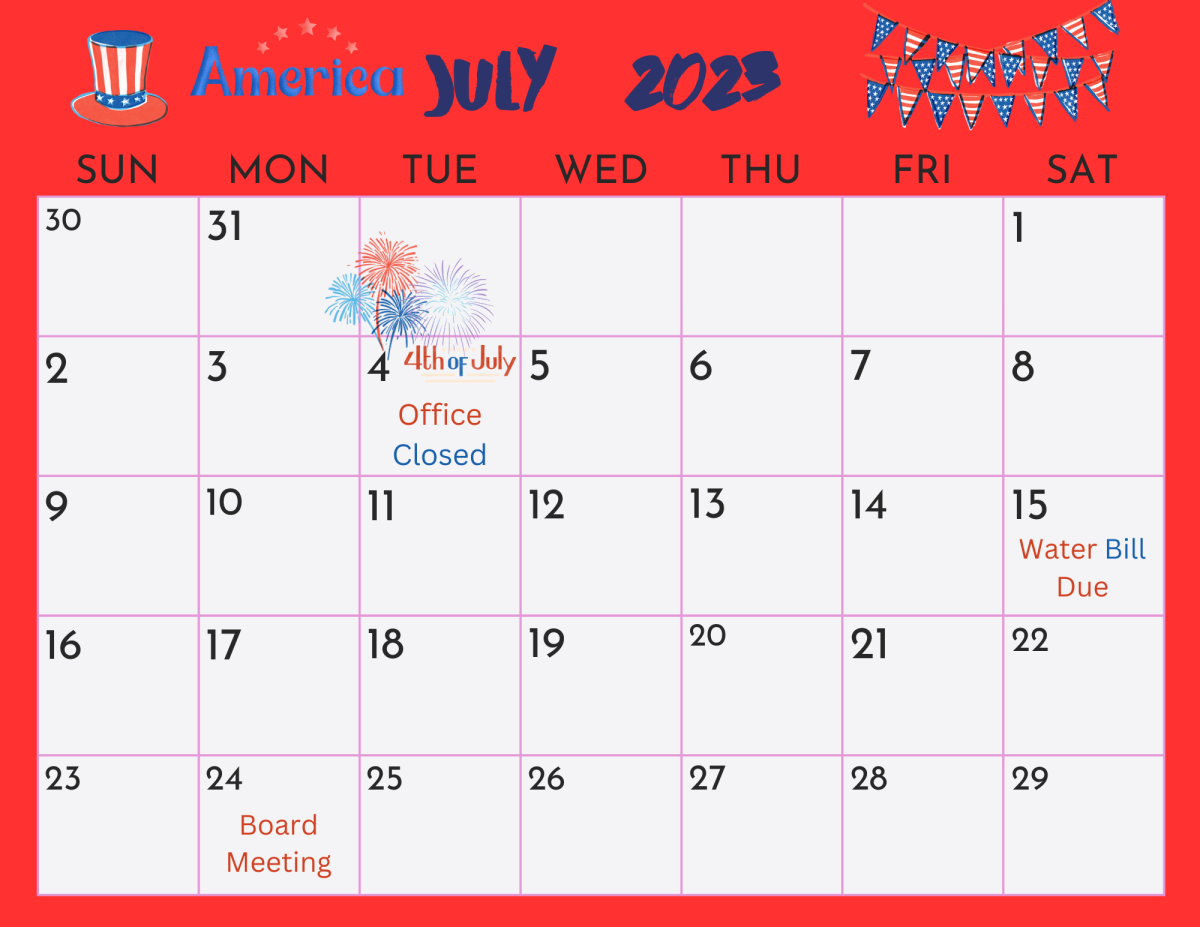 Calendar Lincoln Pipestone Rural Water